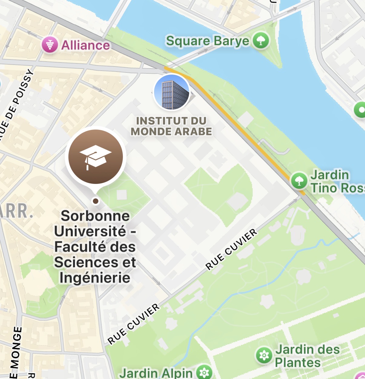 Map – Sorbonne Université